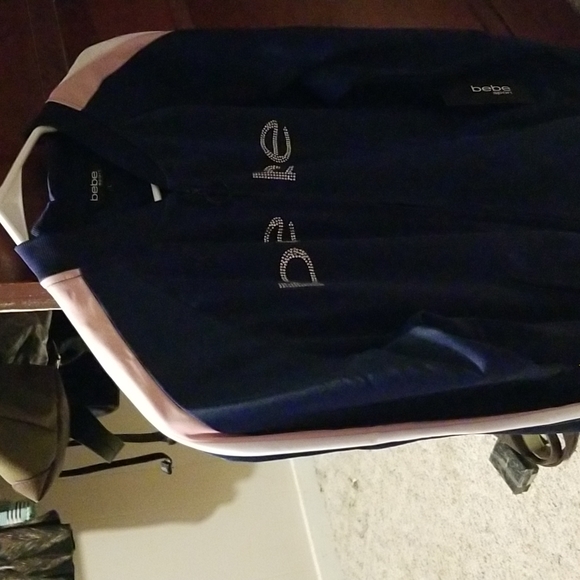 Bebe Womens Sport Jacket in Womens L,NWOT - Picture 4 of 6